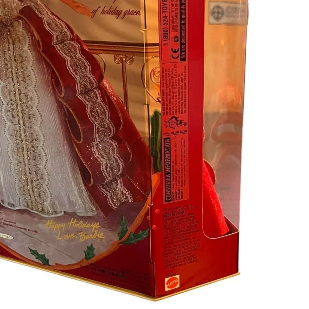 1997 Happy Holidays Special Edition Barbie Doll Mattel #17832 Vintage